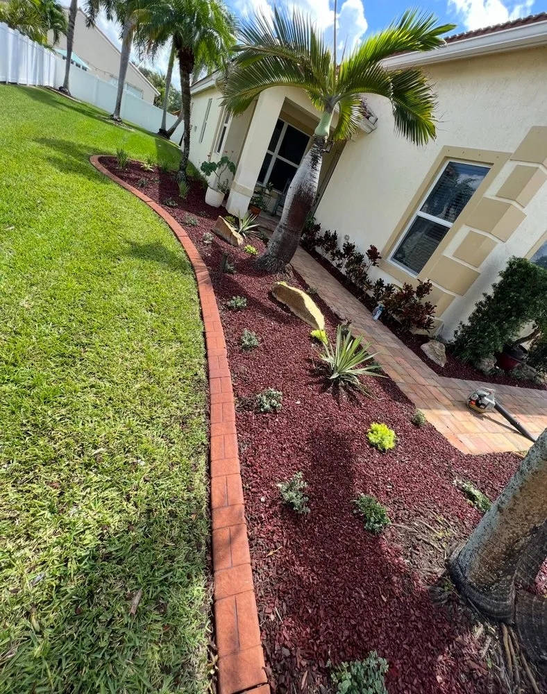 Local landscape design in Hollywood, FL by Always Available Lawn Care