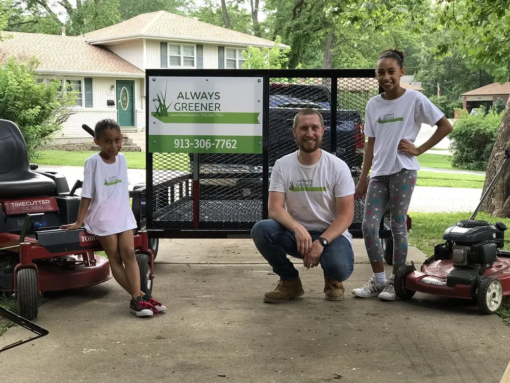 Trusted outdoor landscaping in Overland Park, KS by Always Greener