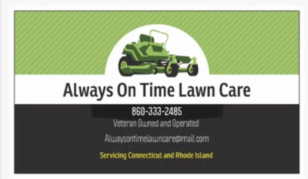 Local yard cleanup service in New London, CT by Always On Time Lawn Care