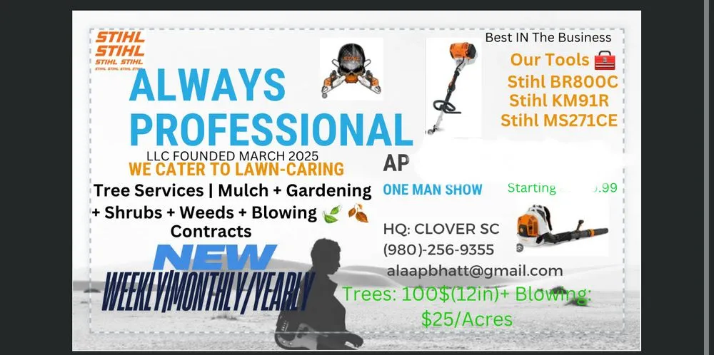 Top-rated landscaping services in York, SC - Always Professional