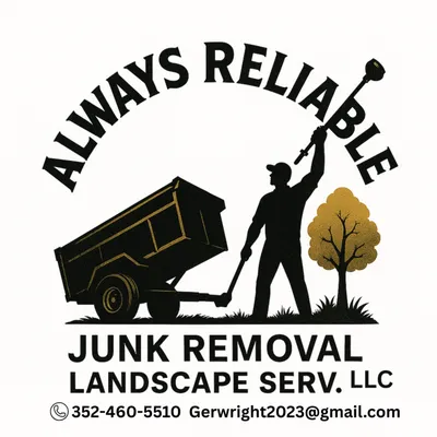Always Reliable Junk Removal and Landscape Service Logo