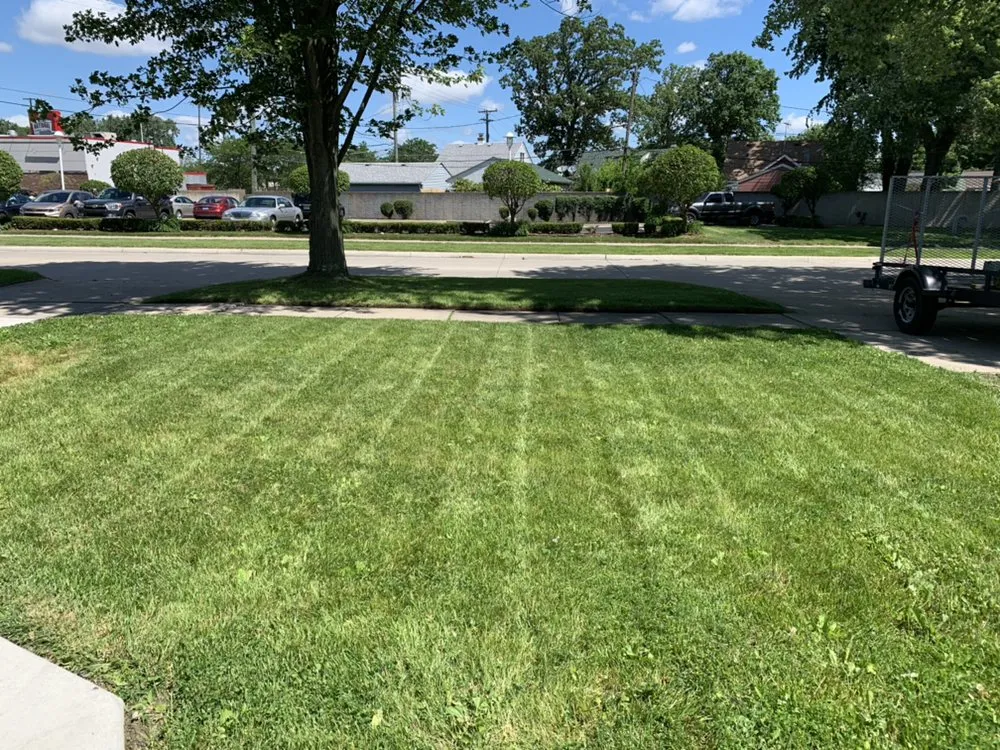 Expert garden landscaping in Roseville, MI by Always There Lawn Care