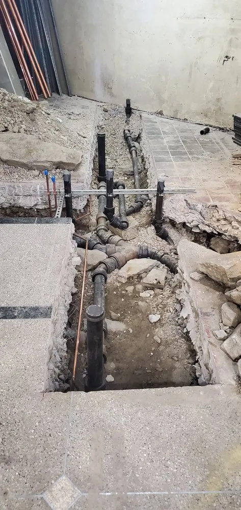 Local yard cleanup service for year-round maintenance in White Plains, NY by AM Concrete Works