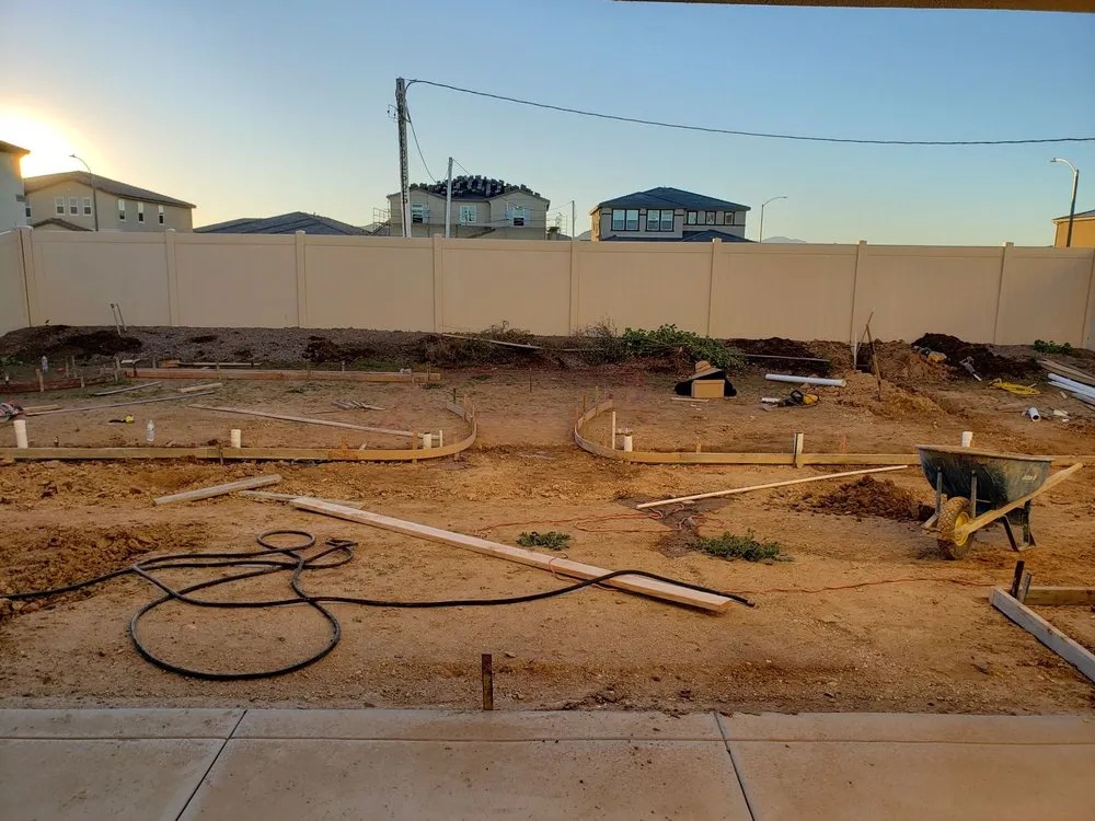 Affordable residential landscaping with custom design in Corona, CA by AM Custom Concrete & Design