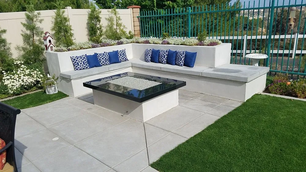 Custom yard maintenance for outdoor upgrades in Corona, CA by AM Custom Concrete & Design