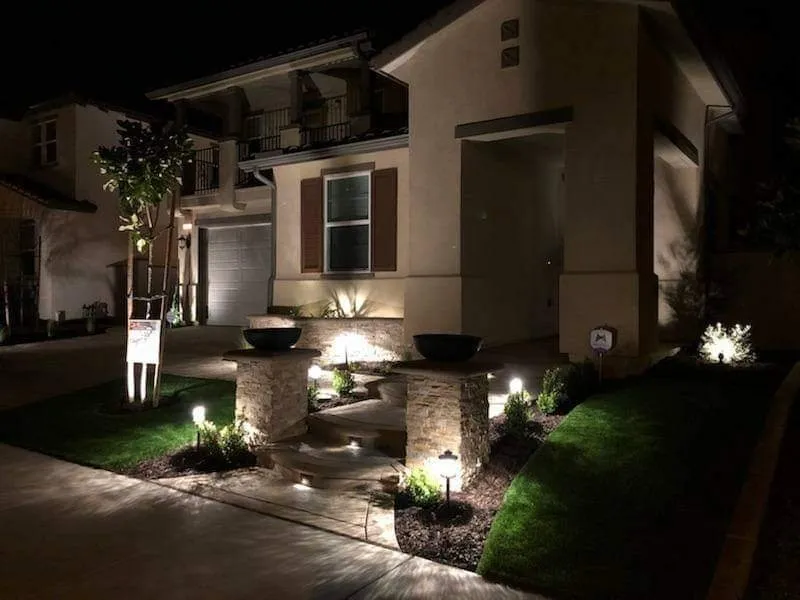 Reliable lawn mowing service for year-round maintenance in Corona, CA by AM Custom Concrete & Design