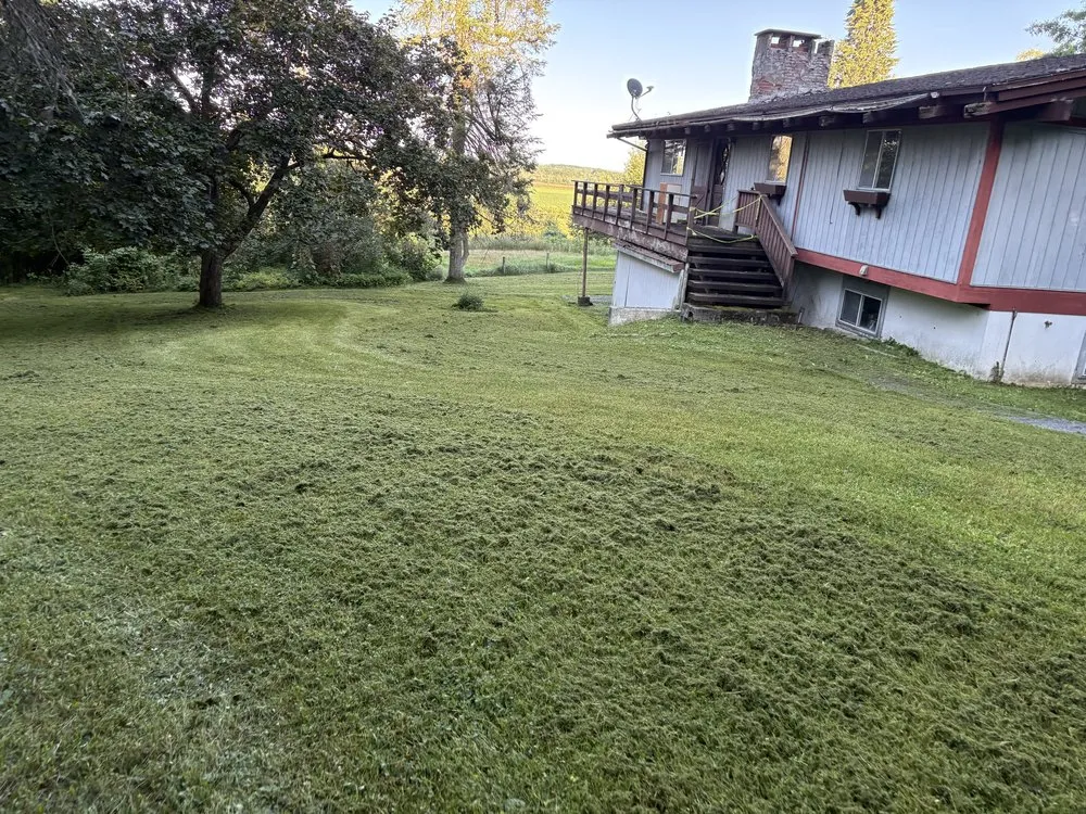 Top-rated lawn mowing service for outdoor upgrades in Port Leyden, NY by AM DeSantis Landscaping