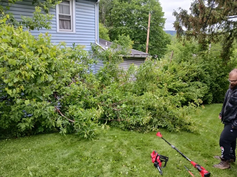 Custom lawn mowing service for outdoor upgrades across Binghamton, NY - AM Gutters And Landscaping