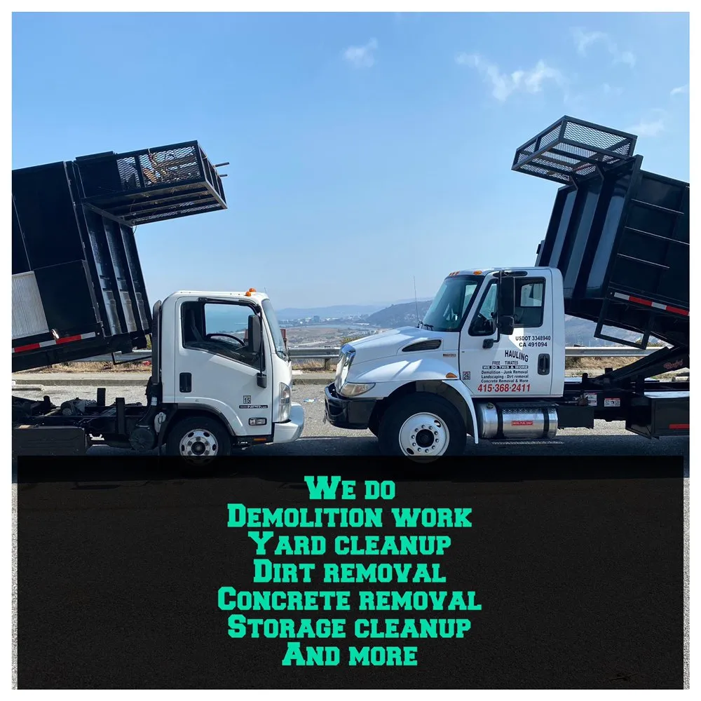 Top-rated lawn care service experts serving San Francisco, CA - A&M Hauling & Demolition