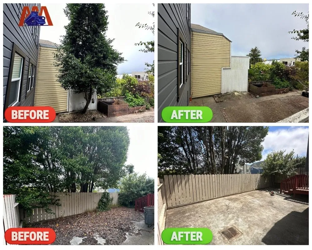 Top-rated garden landscaping for homes across San Francisco, CA - A&M Hauling & Demolition