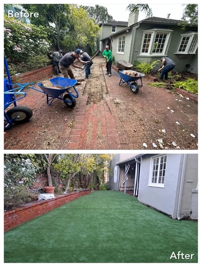 Top-rated garden landscaping for homes in San Francisco, CA by A&M Hauling & Demolition