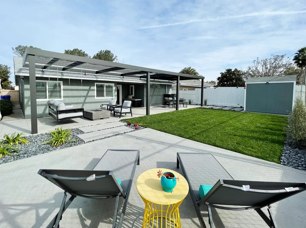 Custom garden landscaping in San Diego, CA by AM Landscape Construction