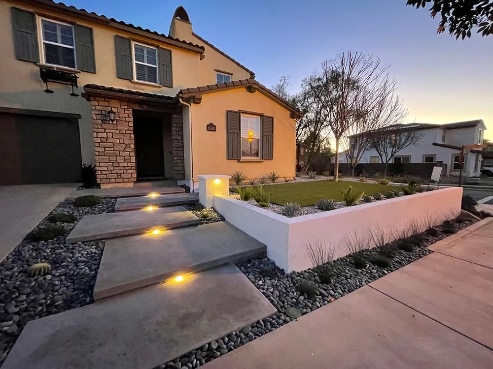 Trusted outdoor landscaping in San Diego, CA by AM Landscape Construction