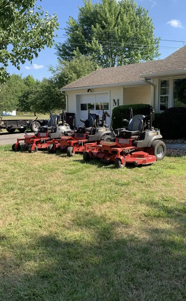 Custom outdoor landscaping in Mercer, PA by A.M. Landscape