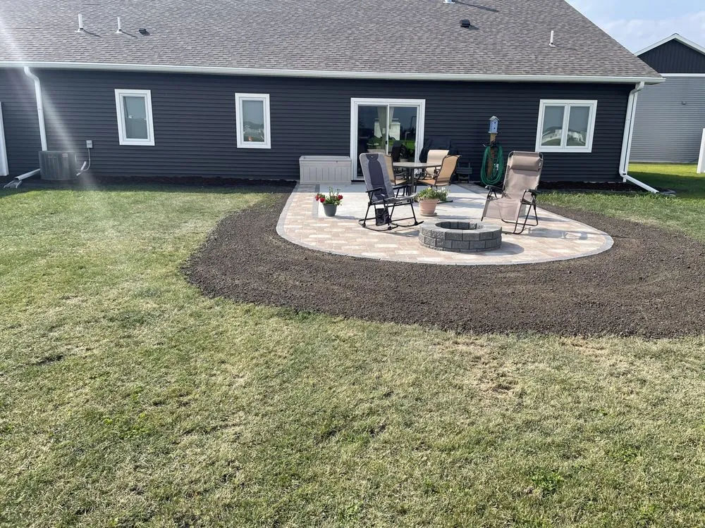 Affordable yard cleanup service for beautiful yards in Grand Forks, ND by AM Landscaping