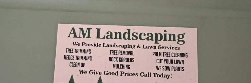 Reliable residential landscaping in Lake Worth Beach, FL - AM Landscaping