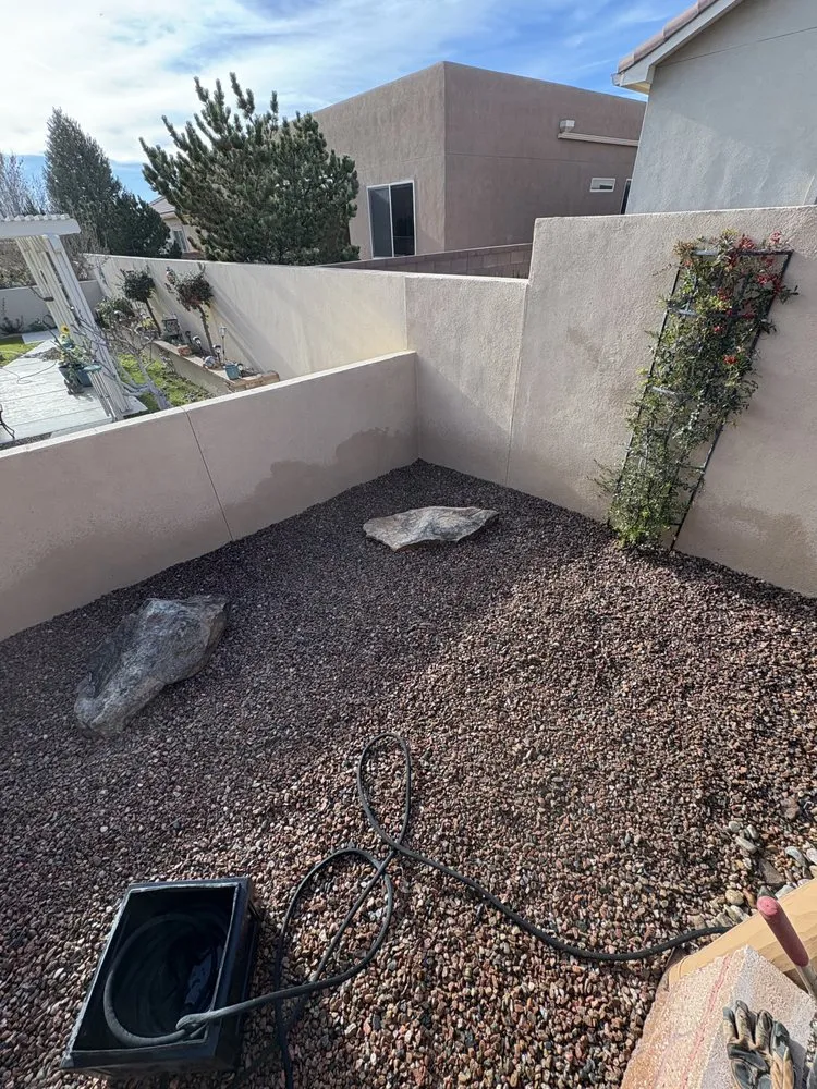 Custom landscaping services for residential properties across Rio Rancho, NM - A&M Landscaping