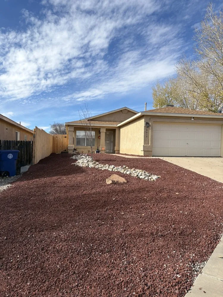 Professional outdoor landscaping in Rio Rancho, NM - A&M Landscaping