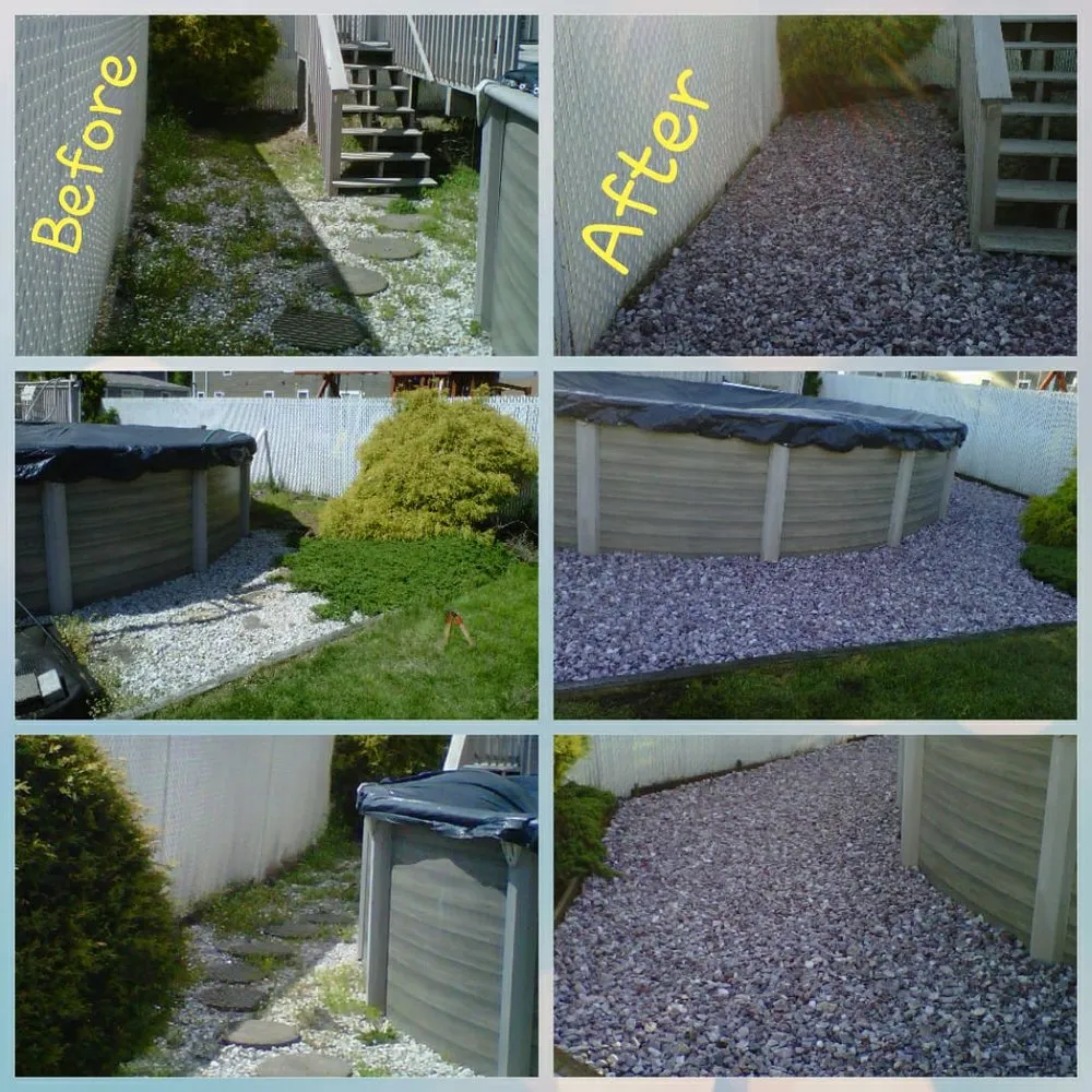 Custom yard cleanup service for beautiful yards in Clifton, NJ by AM Molina