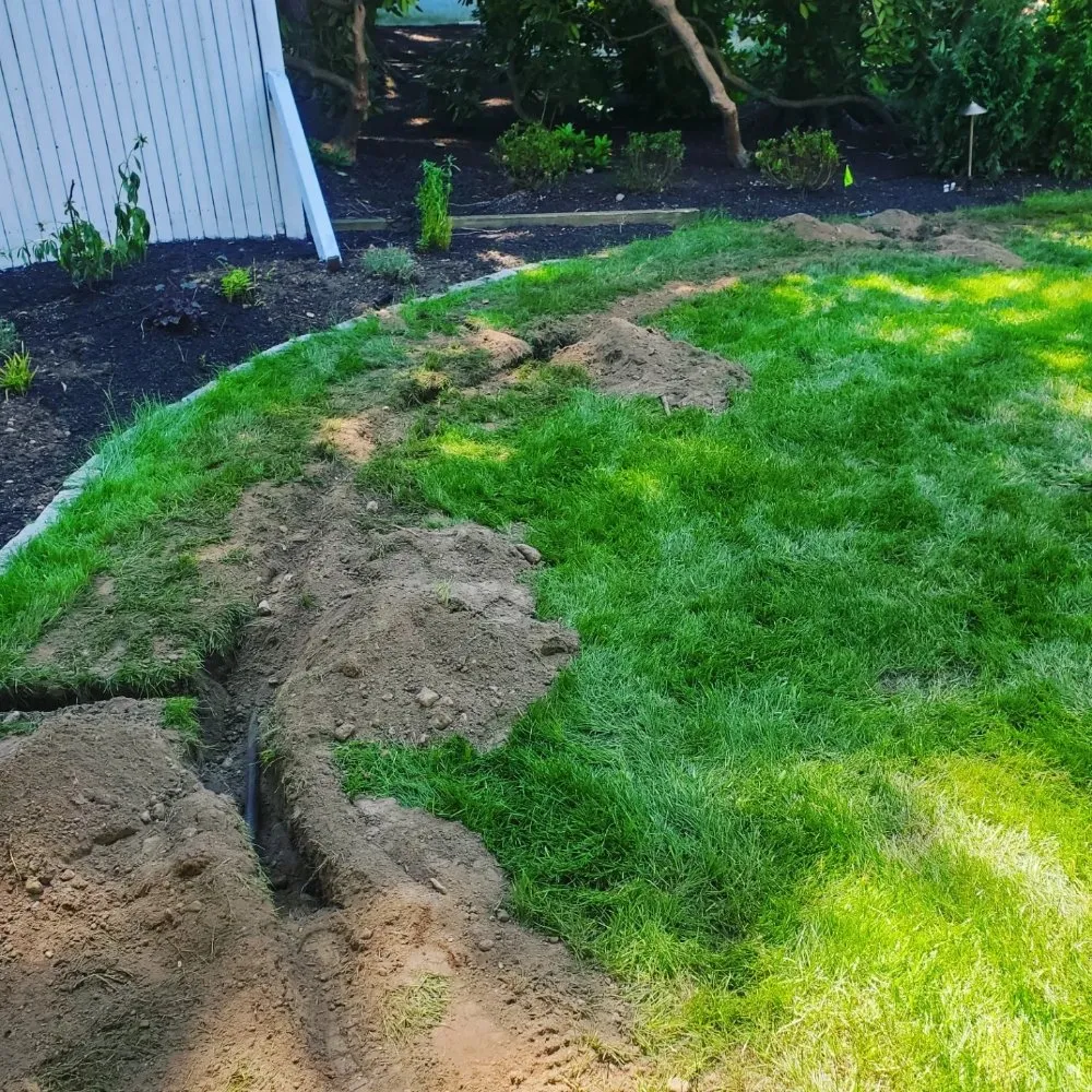 Expert landscape design for beautiful yards in Randolph, MA by A&M Solutions