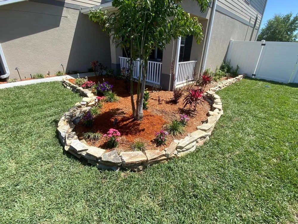 Professional residential landscaping near you in Port Richey, FL by AM Sprinklers and Sod Plus Mowing