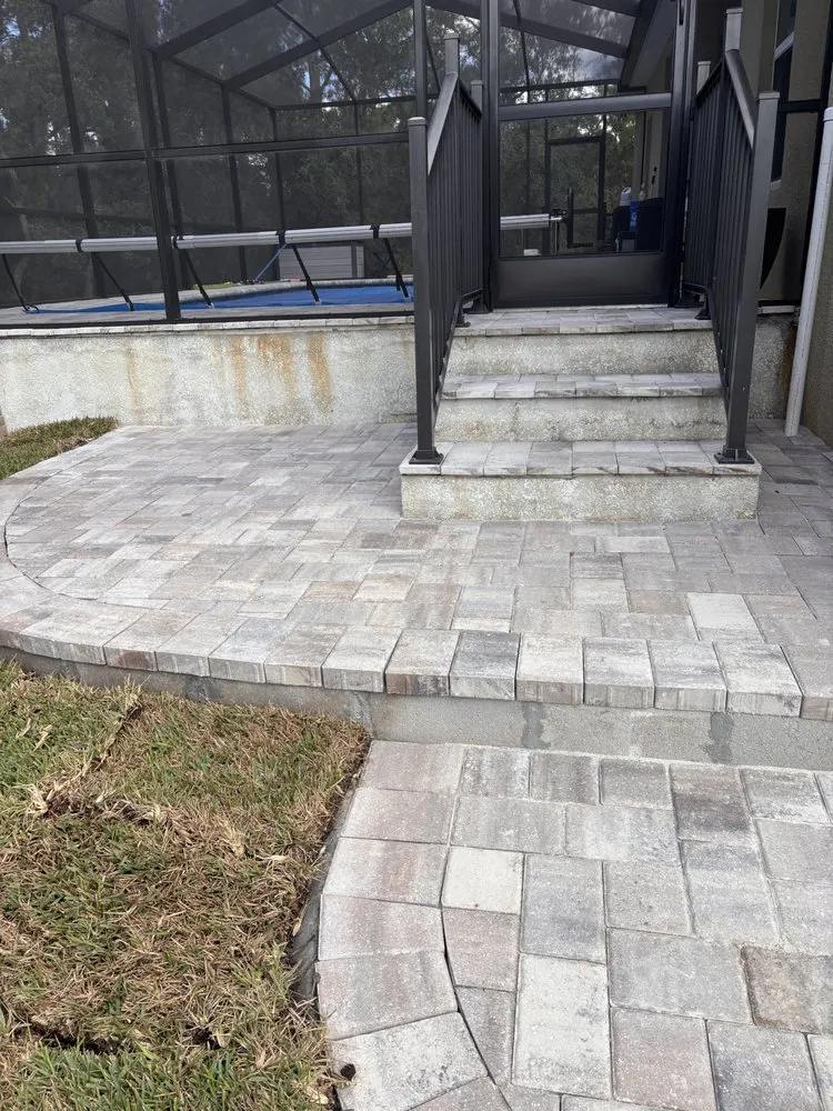 Custom garden landscaping for outdoor upgrades in Port Richey, FL by AM Sprinklers and Sod Plus Mowing