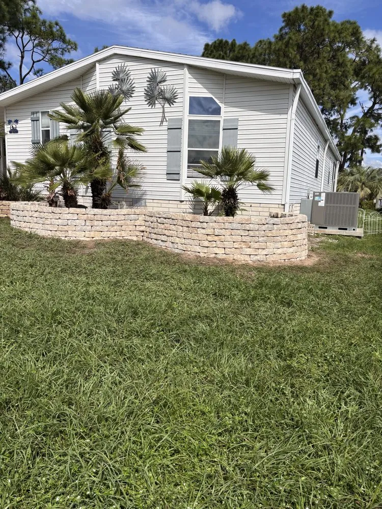 Top-rated landscape design in Port Richey, FL - AM Sprinklers and Sod Plus Mowing