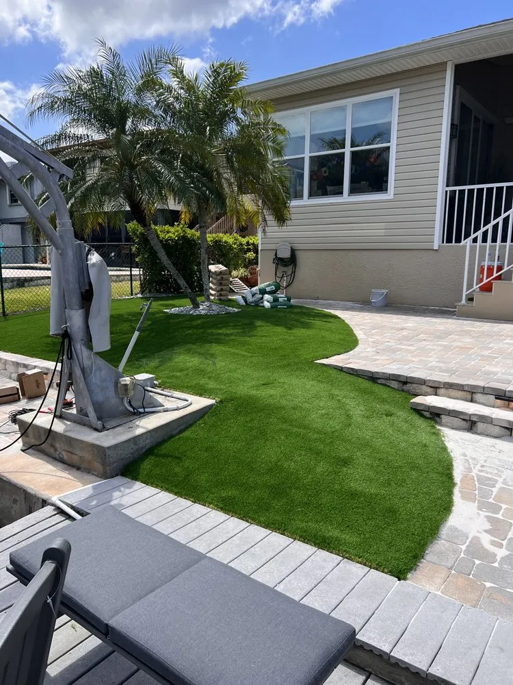 Local garden landscaping for residential properties across Port Richey, FL - AM Sprinklers and Sod Plus Mowing