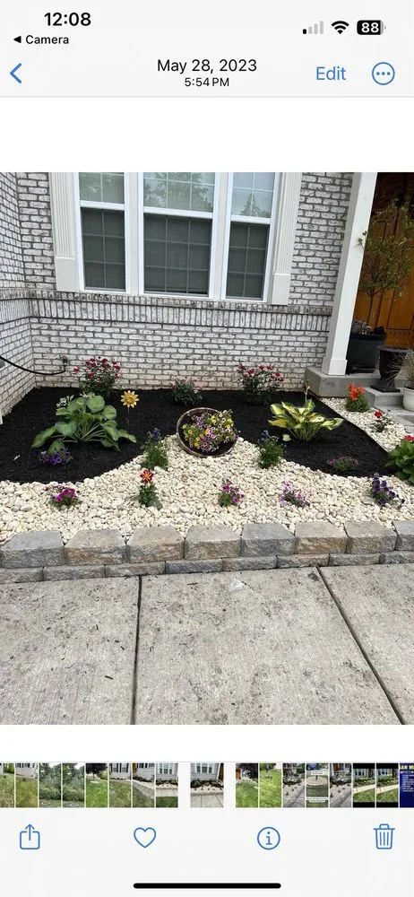 Custom residential landscaping with custom design across Stafford, VA - AM Sun Landscaping