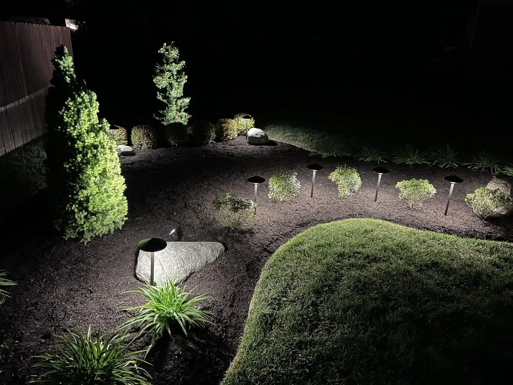 Custom yard maintenance with custom design across Camby, IN - AM2PM Landscaping