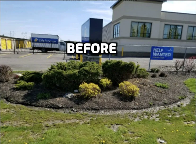 Custom landscape installation in Tonawanda, NY by AMA Property Maintenance