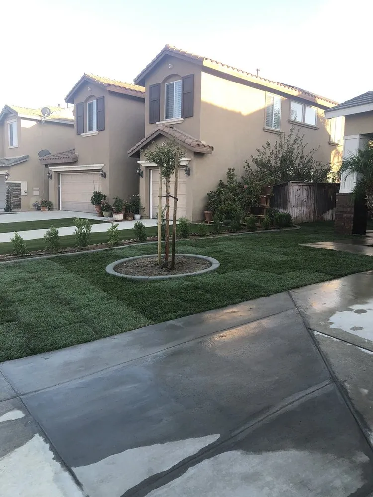 Expert landscape installation with custom design in Temecula, CA by Amando Lawn Service in Temecula