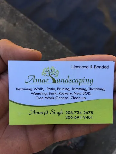 Local outdoor landscaping experts serving Kent, WA - Amar Landscaping