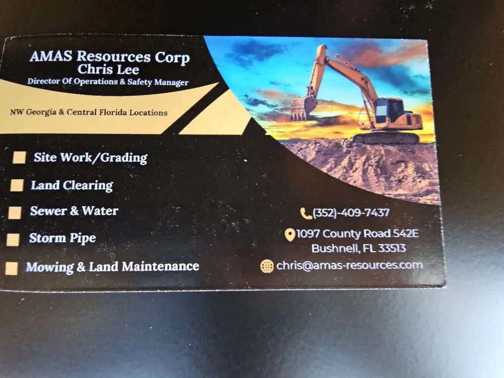 Professional landscape installation experts serving Bushnell, FL - Amas Resources