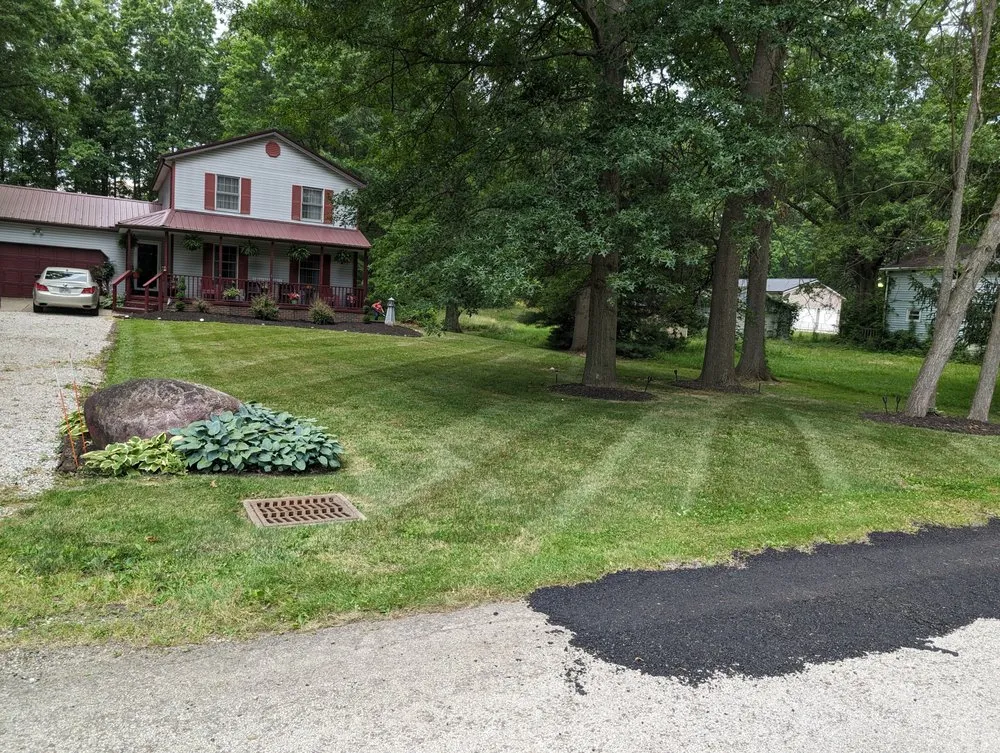 Professional lawn care service for homes in Alliance, OH by Amaysing Landscaping