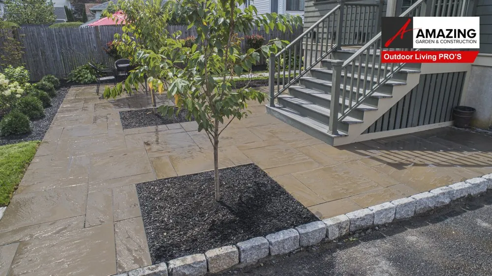 Professional garden landscaping in Needham, MA - Amazing Garden & Construction