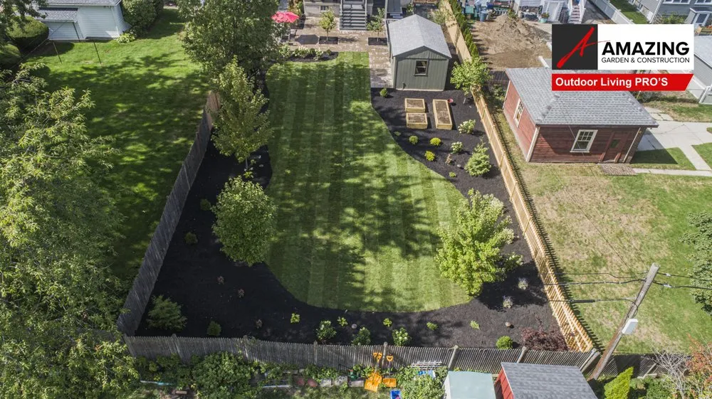 Expert yard cleanup service in Needham, MA by Amazing Garden & Construction