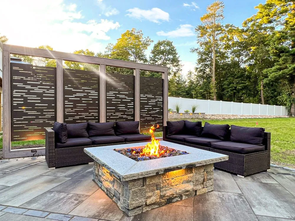 Trusted yard cleanup service for beautiful yards in Needham, MA by Amazing Garden & Construction