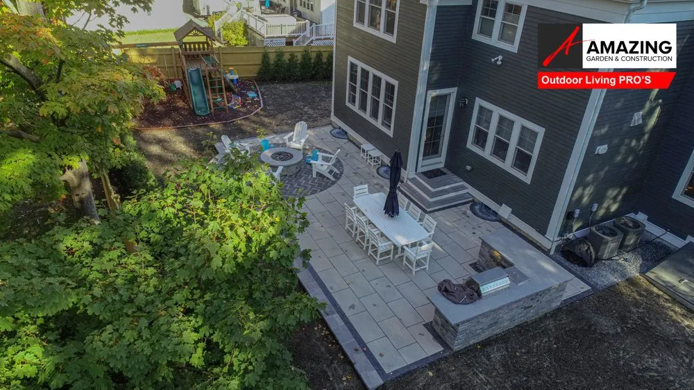 Professional lawn care service experts serving Needham, MA - Amazing Garden & Construction