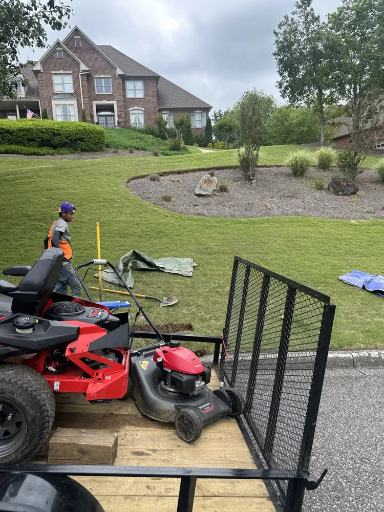 Expert landscape installation experts serving Maylene, AL - Amazing Grace Lawn Care