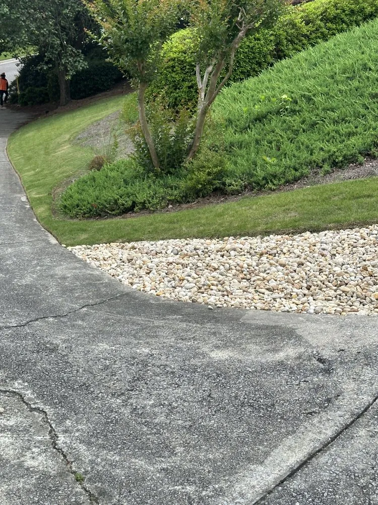 Professional landscape installation for homes across Maylene, AL - Amazing Grace Lawn Care