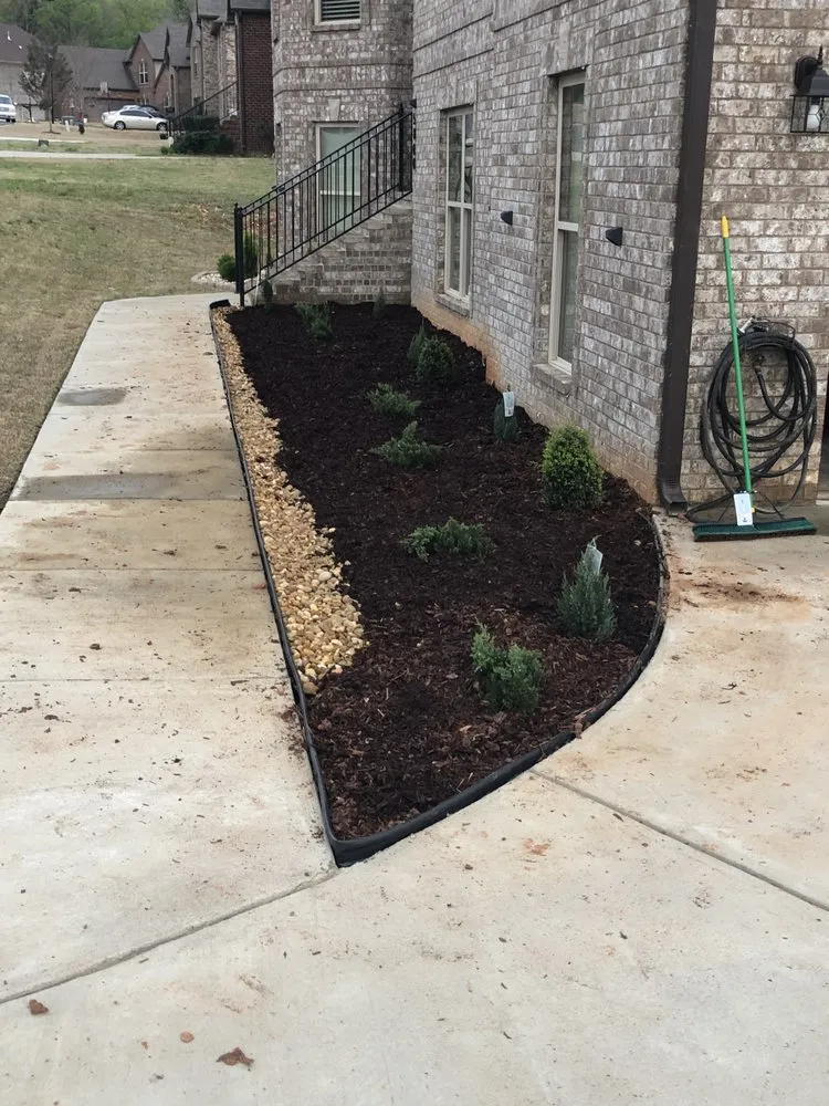 Professional landscaping services in Maylene, AL by Amazing Grace Lawn Care