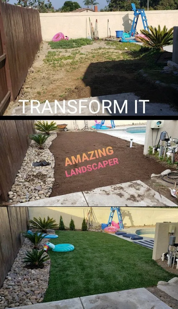 Affordable garden landscaping with custom design in Oceanside, CA by Amazing Landscaper