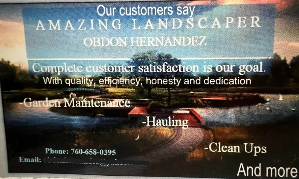 Custom yard maintenance experts serving Oceanside, CA - Amazing Landscaper