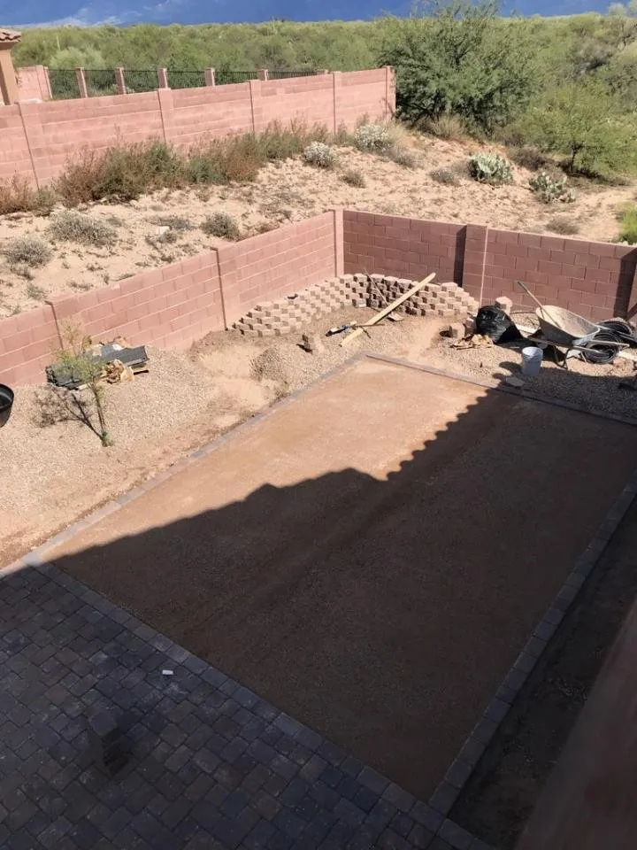 Professional residential landscaping in Sahuarita, AZ by Amazing Scapes