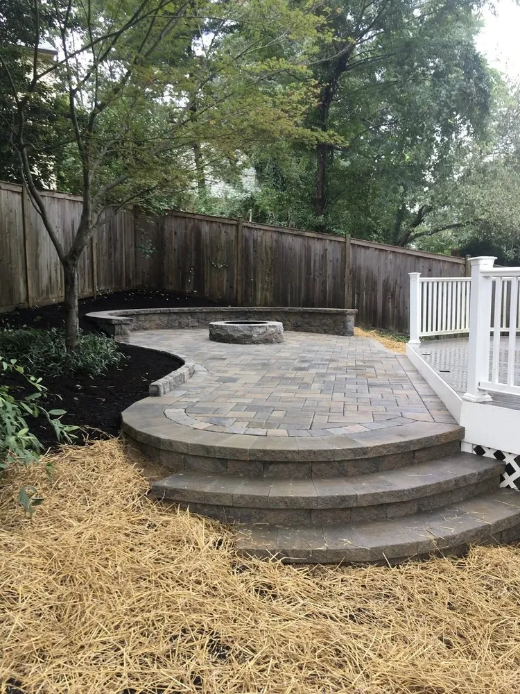 Custom landscape installation for year-round maintenance in Frederick, MD by Amazing Spring Landscape