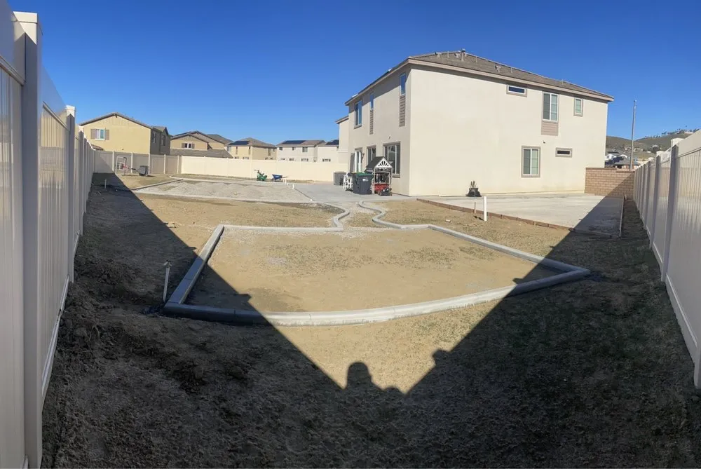 Custom garden landscaping for year-round maintenance in Menifee, CA by Amazing Synthetic Lawns