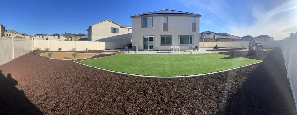 Local landscape installation in Menifee, CA - Amazing Synthetic Lawns