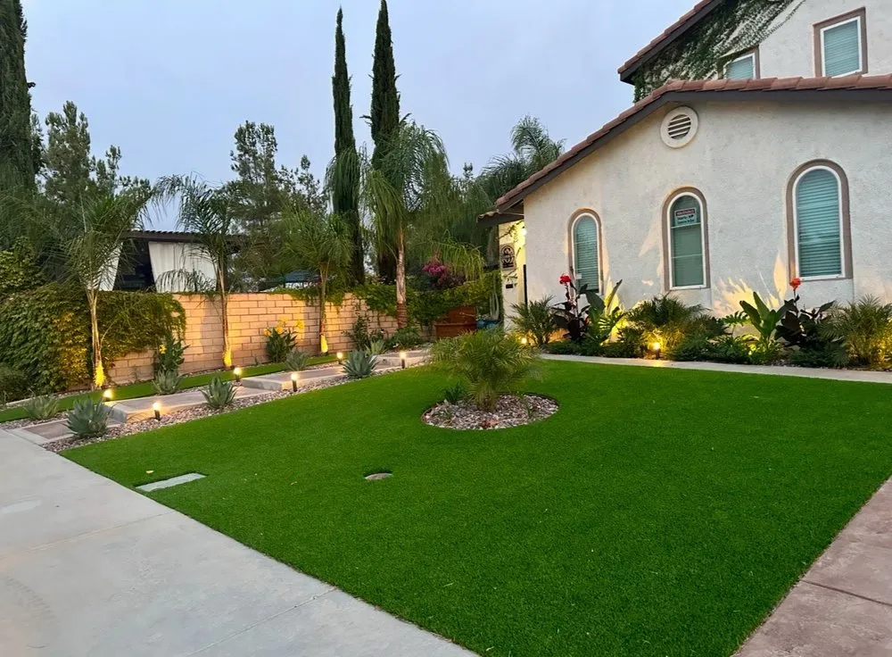 Top-rated landscape design with custom design in Menifee, CA by Amazing Synthetic Lawns