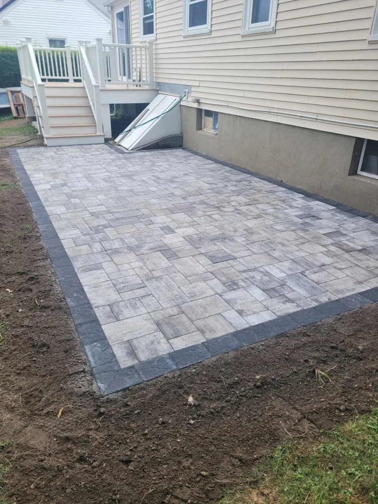 Affordable garden landscaping in Framingham, MA by Amazon Landscaping & Construction